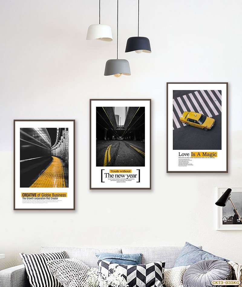 Con đường và xe - tương phản CKT3-035KG